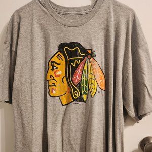 CHICAGO BLACKHAWKS UNISEX SHORT-SLEEVED T-SHIRT